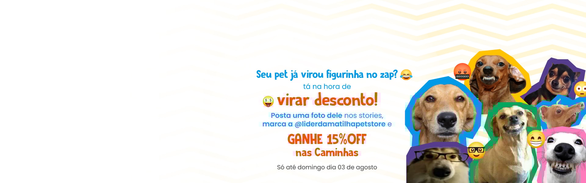 Poste e Ganhe 15%OFF