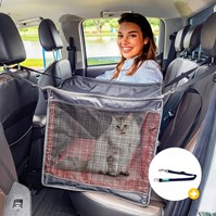Produto Bolsa caixa de transporte Cat Box para levar gatos no carro