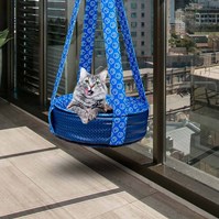 Produto Cama Cat Zara suspensa para gatos macia e confortável