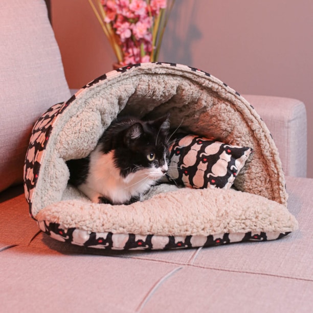 Cama Pantufa Cat Jade