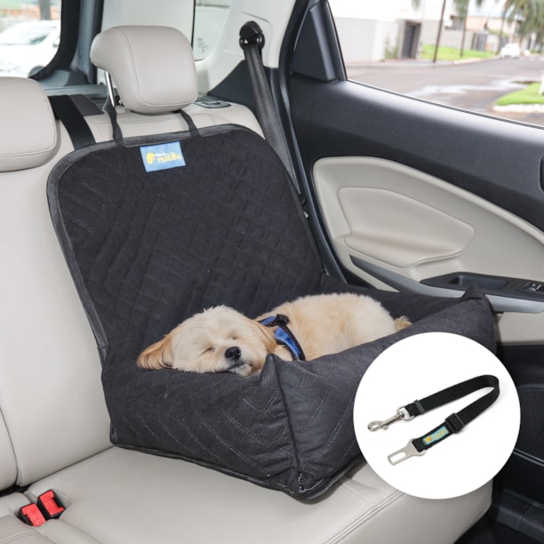 Capa Caminha Pet Impermeável Aconchego Car Luxo