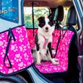 Capa protetora Impermeável VERSATILE para levar cães no carro (6 formas de uso)