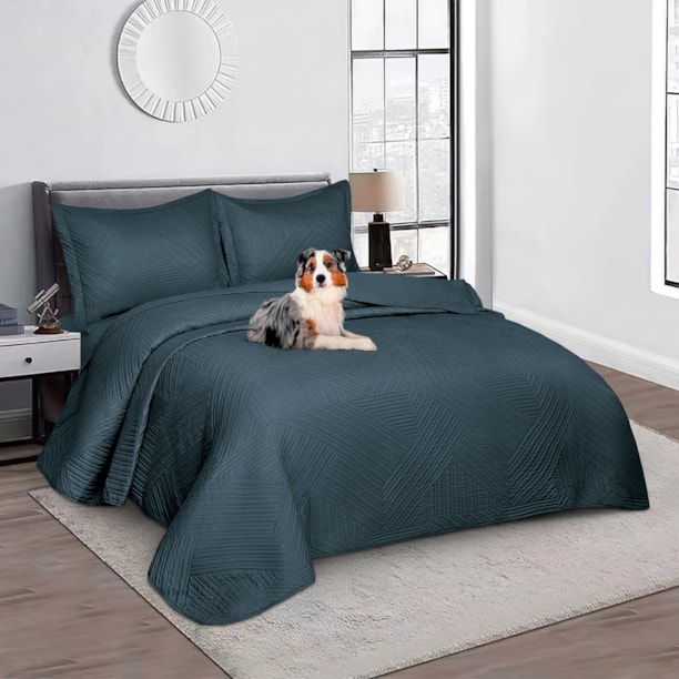 Cobre Leito Elegance Impermeável para cães e gatos na cama