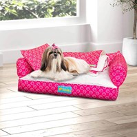 Produto Kit Cama pet Soft Confort com Edredom e Almofada para cachorros