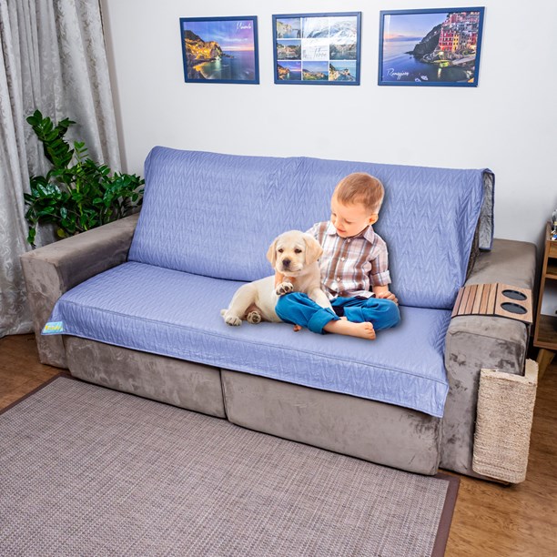 Manta (capa) pet impermeável Maxi Luxo para sofá