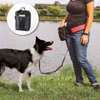 Produto Porta petiscos Walk para uso na cintura para treino de cães