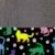 Gato colorido com Sherpa grafite